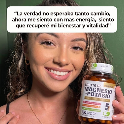 X 2 Citrato De Magnesio Y Potasio 5 En 1